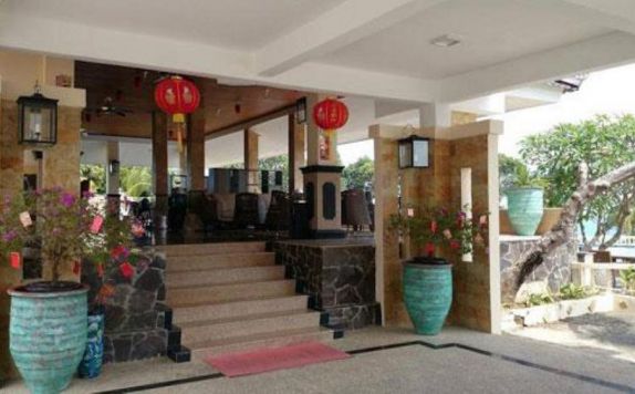 Tampilan Entrance Hotel di Sahid Bintan Beach Resort
