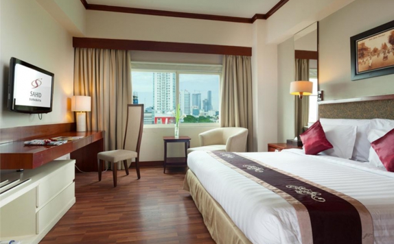Tampilan Bedroom Hotel di Sahid Surabaya