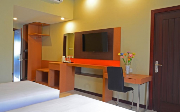 Tampilan Bedroom Hotel di Samara Resort Batu
