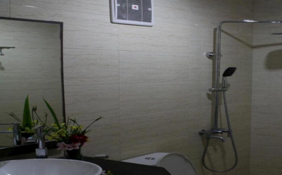 Bathroom di Samosir Cottages resort