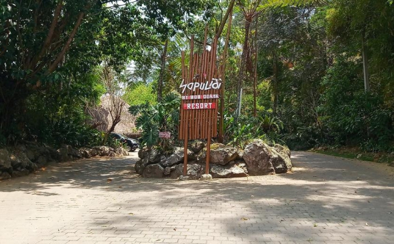 Front view di Sapulidi Cafe,Resort & Gallery
