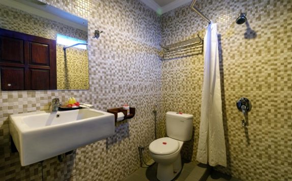 Tampilan Bathroom Hotel di Segara Anak Hotel