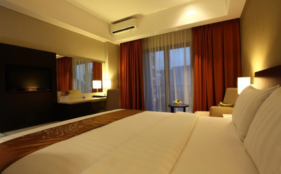 Tampilan Bedroom Hotel di Soll Marina Hotel & Conference Center Bangka