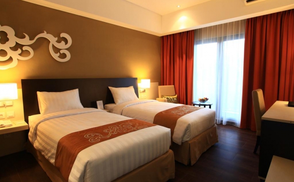 Tampilan Bedroom Hotel di Soll Marina Hotel & Conference Center Bangka
