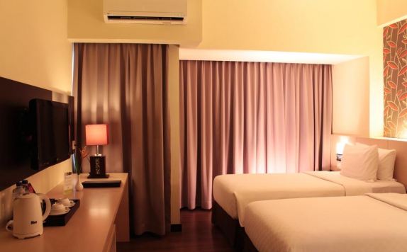 Guest Room Twin Bed di Solo Paragon Hotel & Residences