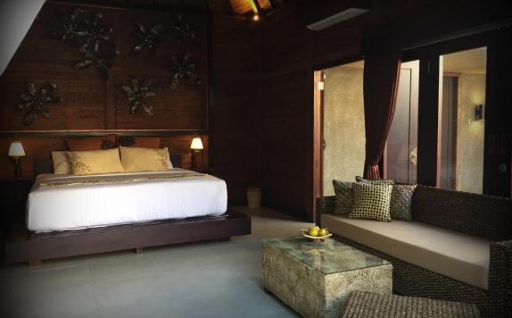 Tampilan Bedroom Hotel di Sri Abi Ratu Villa