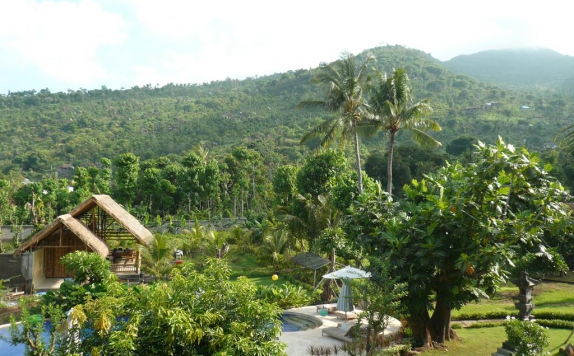 Front view di Sukun Babonsay Villas Amed