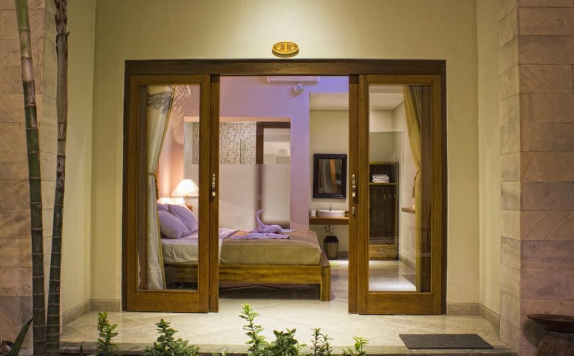 Tampilan Bedroom Hotel di Sura Inn Ubud