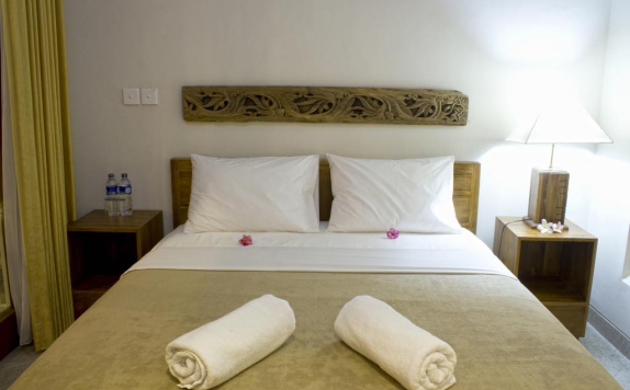Tampilan Bedroom Hotel di Sura Inn Ubud