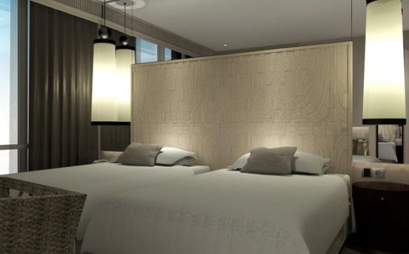 guest room twin bed di Swiss-Belresidence Kalibata