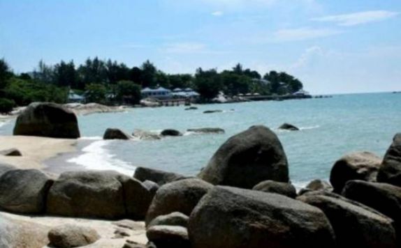 Surrounding Environment di Tanjung Pesona Beach Resort Bangka
