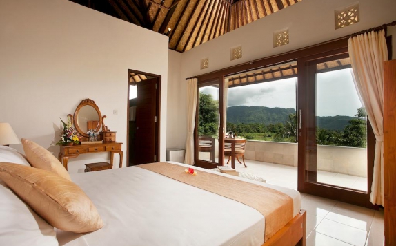 Tampilan Bedroom Hotel di Teras Bali Sidemen