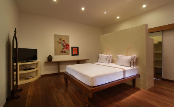 Tampilan Bedroom Hotel di The Apartment Umalas