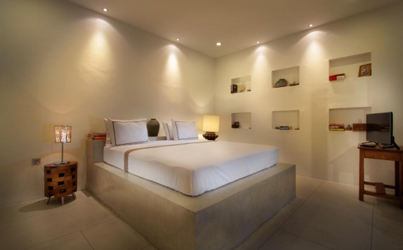 Tampilan Bedroom Hotel di The Apartment Umalas