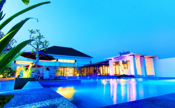 View Swimming pool di The Baliview Luxury Villas & Resto