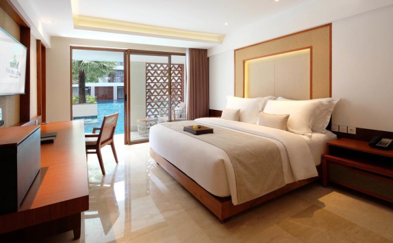 Tampilan Bedroom Hotel di The Bandha Hotel & Suites