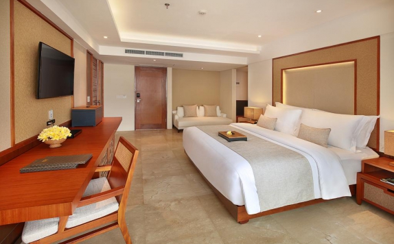 Tampilan Bedroom Hotel di The Bandha Hotel & Suites