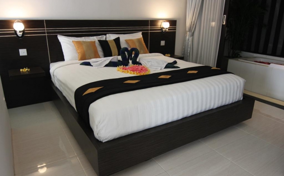 Tampilan Bedroom Hotel di The Diana Suite Tuban