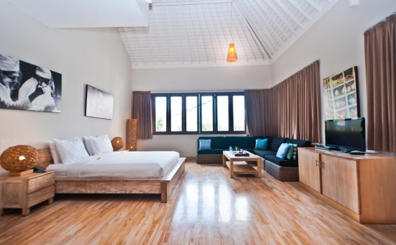 Tampilan Bedroom Hotel di The Dipan Resort, Villas and Spa