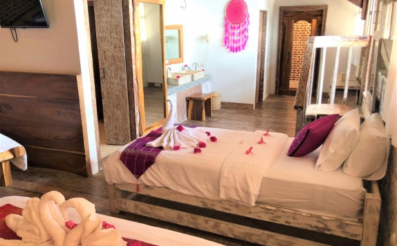 Tampilan Bedroom Hotel di The Princess of Mentigi Bay