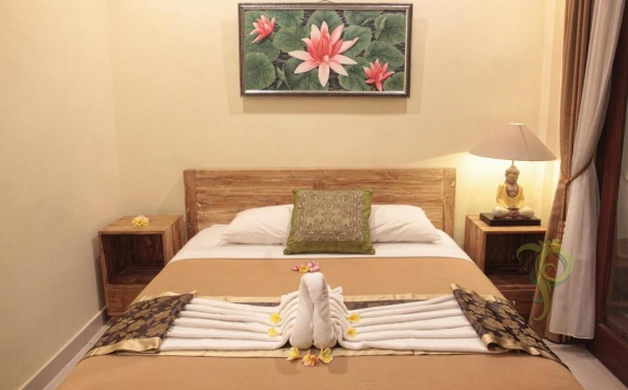 Tampilan Bedroom Hotel di The Puspa Ubud Hotel