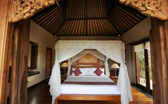 Tampilan Bedroom Hotel di The Sanyas Retreat