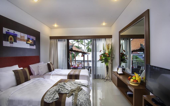 Guest room di The Swaha Hotel