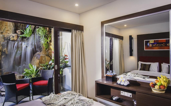 Guest room di The Swaha Hotel