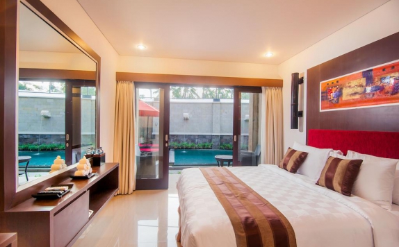 Guest room di The Swaha Hotel