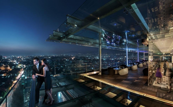 Rooftop Lounge di The Trans Luxury Hotel