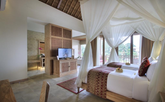 Kamar tidur di The Udaya Resort and Spa