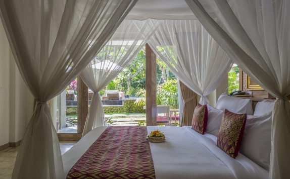 Kamar tidur di The Udaya Resort and Spa