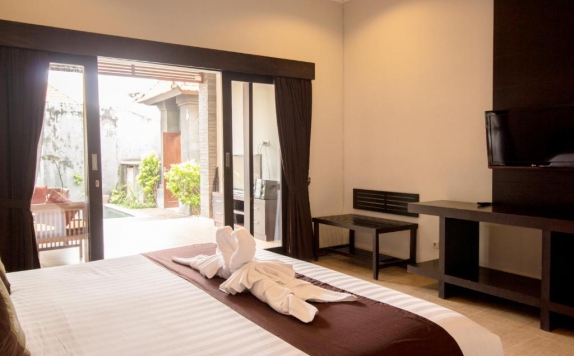 Kamar tidur di Transera Kirana Villas Bali