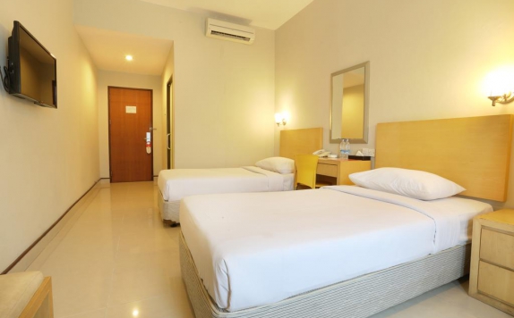 Guest room di Triniti Hotel Batam
