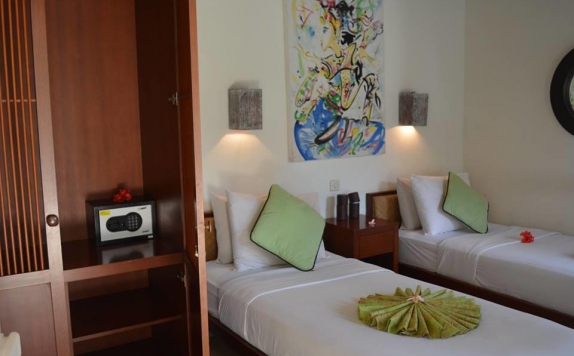 Tampilan Bedroom Hotel di Ubud Garden Villa