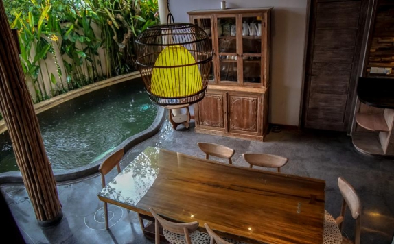 Tampilan Interior Hotel di Villa Arya Ubud ( Adiwana Arya Residence )