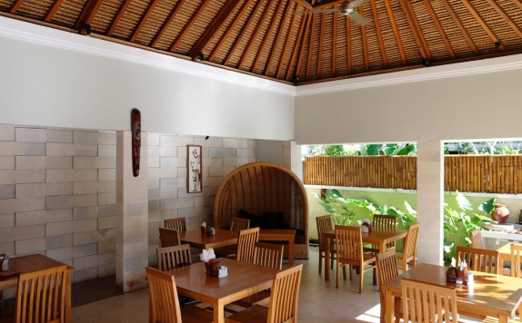 Tampilan Restoran Hotel di Villa Bau Nyale Lombok