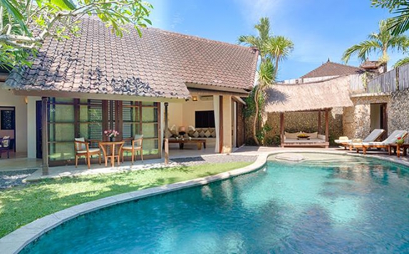 Swimming Pool di Villa Kubu Bali
