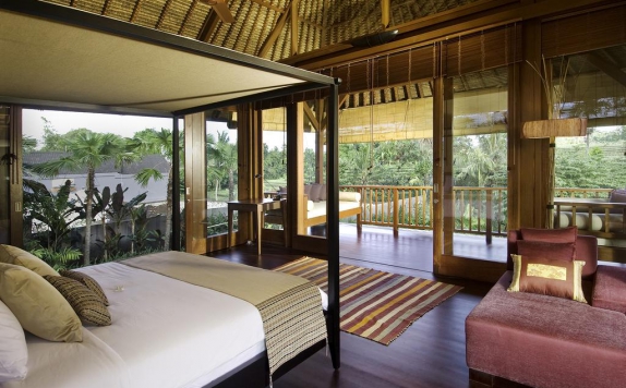 Kamar tidur di Villa Puri Bawana