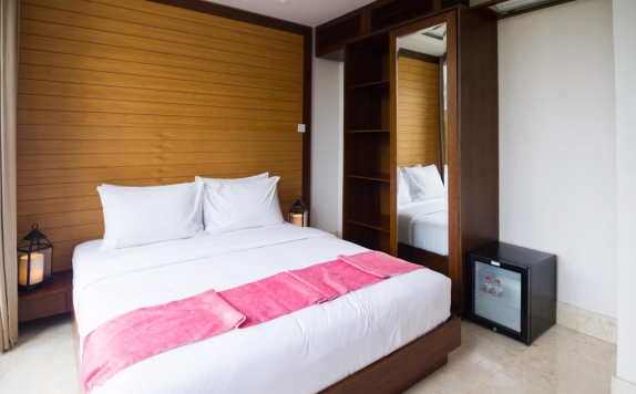 Tampilan Bedroom Hotel di Villa Savvoya Seminyak Bali
