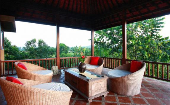 Balcony / Terrace di Villa Sayang Boutique Hotel & Spa