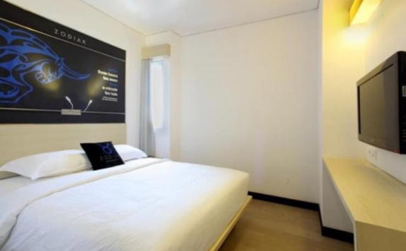 Tampilan Bedroom Hotel di Zodiak Paskal Bandung
