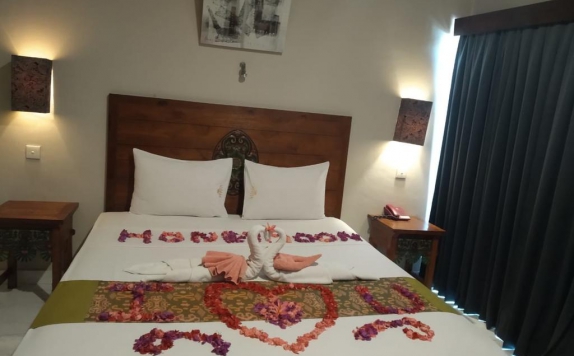Tampilan Bedroom Hotel di Abian Kokoro Hotel