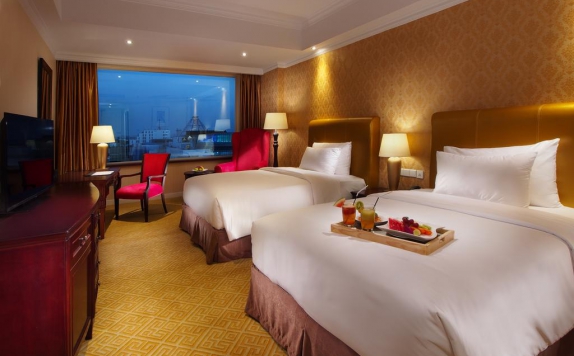 Tampilan Bedroom Hotel di Adimulia Hotel Medan