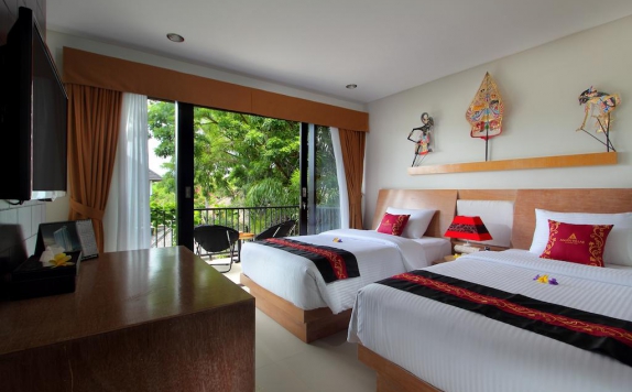 Tampilan Bedroom Hotel di Agata Villas Seminyak