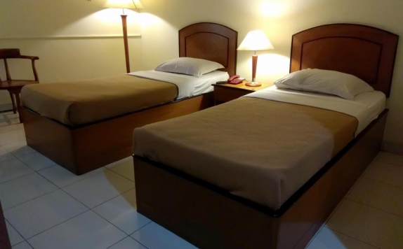 bedroom di Aleander Hotel Jakarta