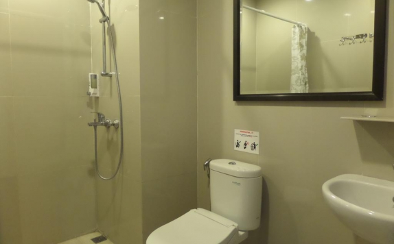 Bathroom di Alkyfa Hotel