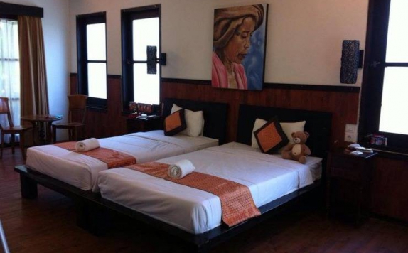 guest room twin bed di Amansari Villa