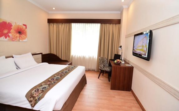 Guest room di Angkasa Garden Hotel Pekanbaru