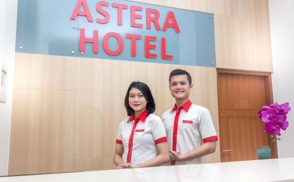 Tampilan Resepsionis Hotel di Astera Hotel Bintaro